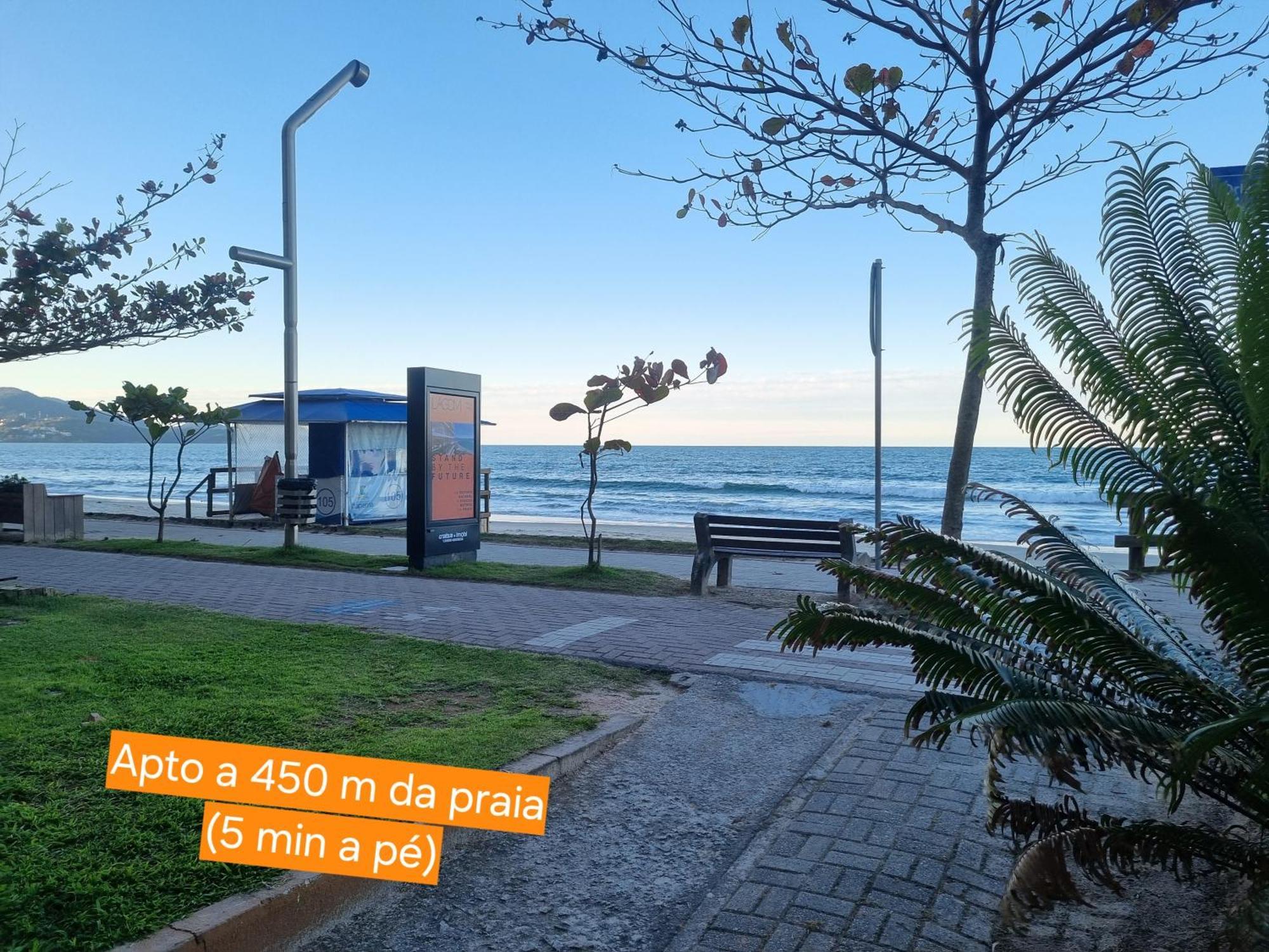 Uma Quadra E Meia Do Mar Ar Wifi Smart Tv Itapema Bagian luar foto